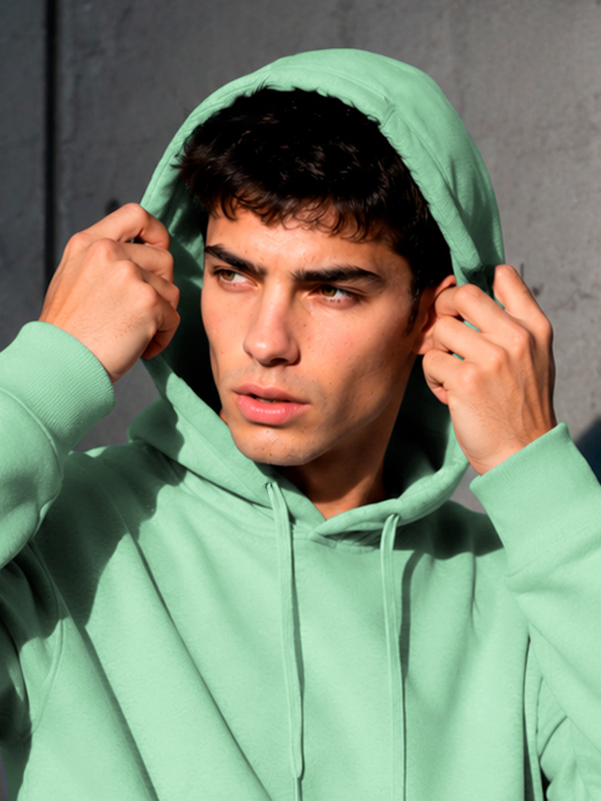 Sudadera Hombre Con Capucha De Calidad Hoodie
