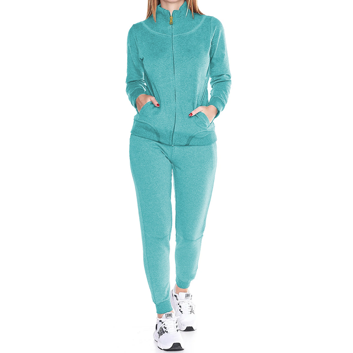 Conjunto Deportivo Pants Y Sudadera Para Dama 2 Piezas