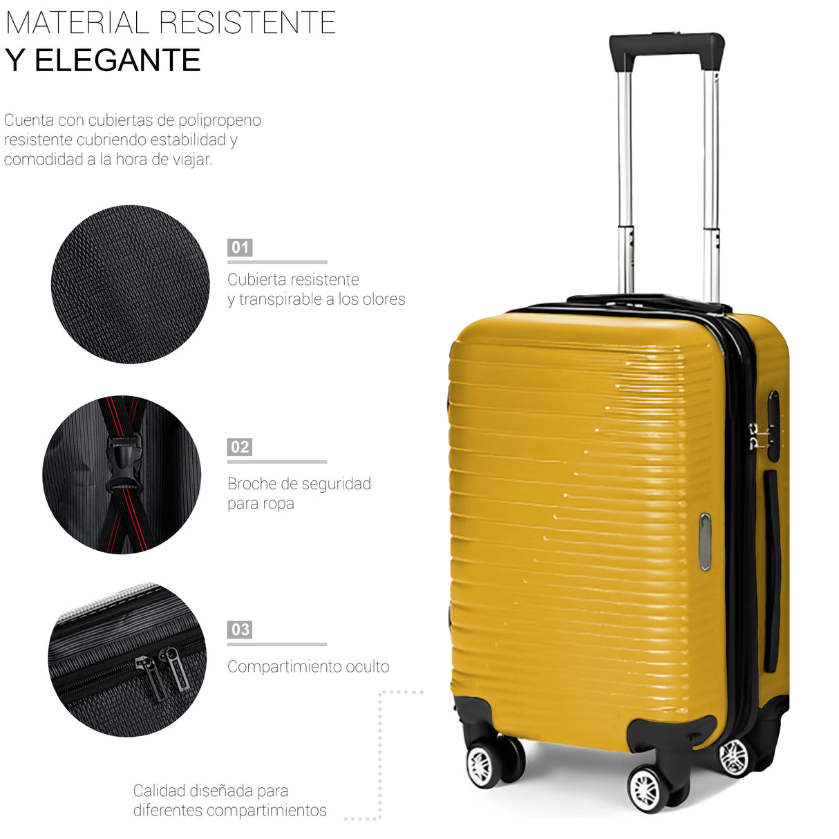 Set 3 Maletas Para Viaje