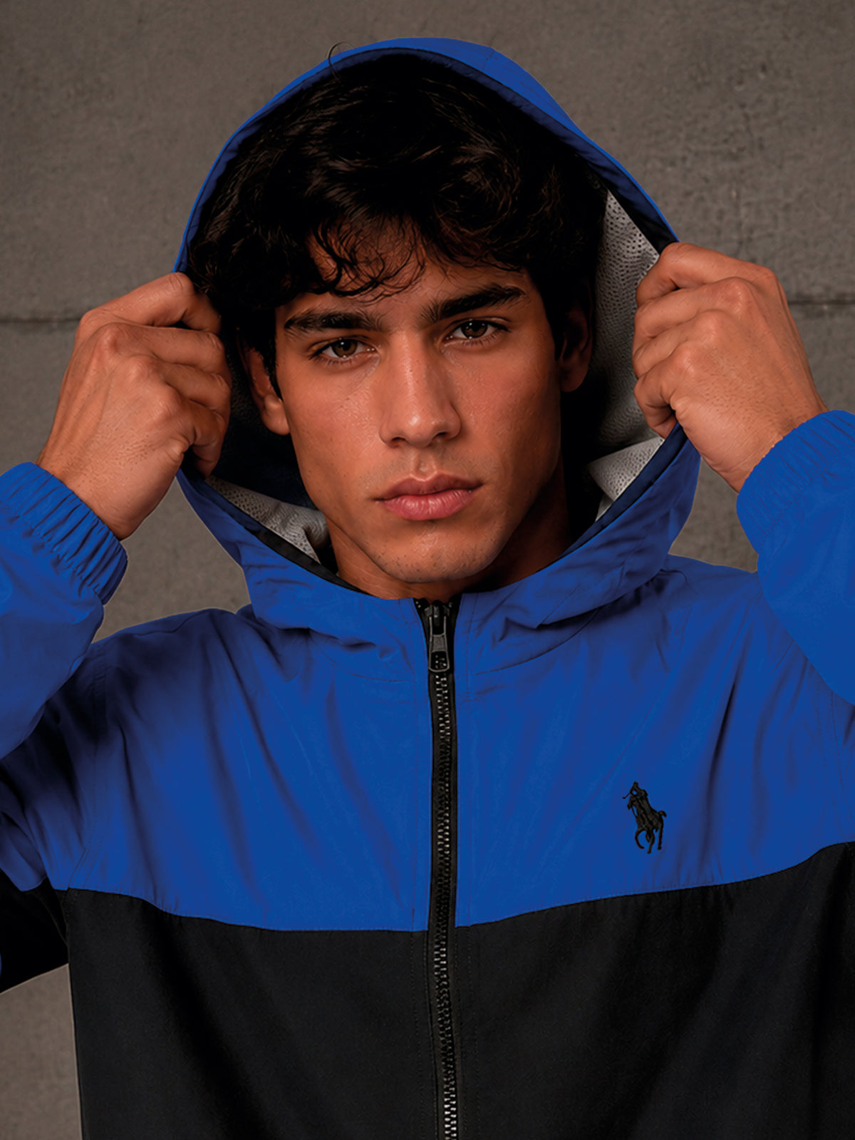 Chamarra Hpc Polo Rompevientos Para Hombre