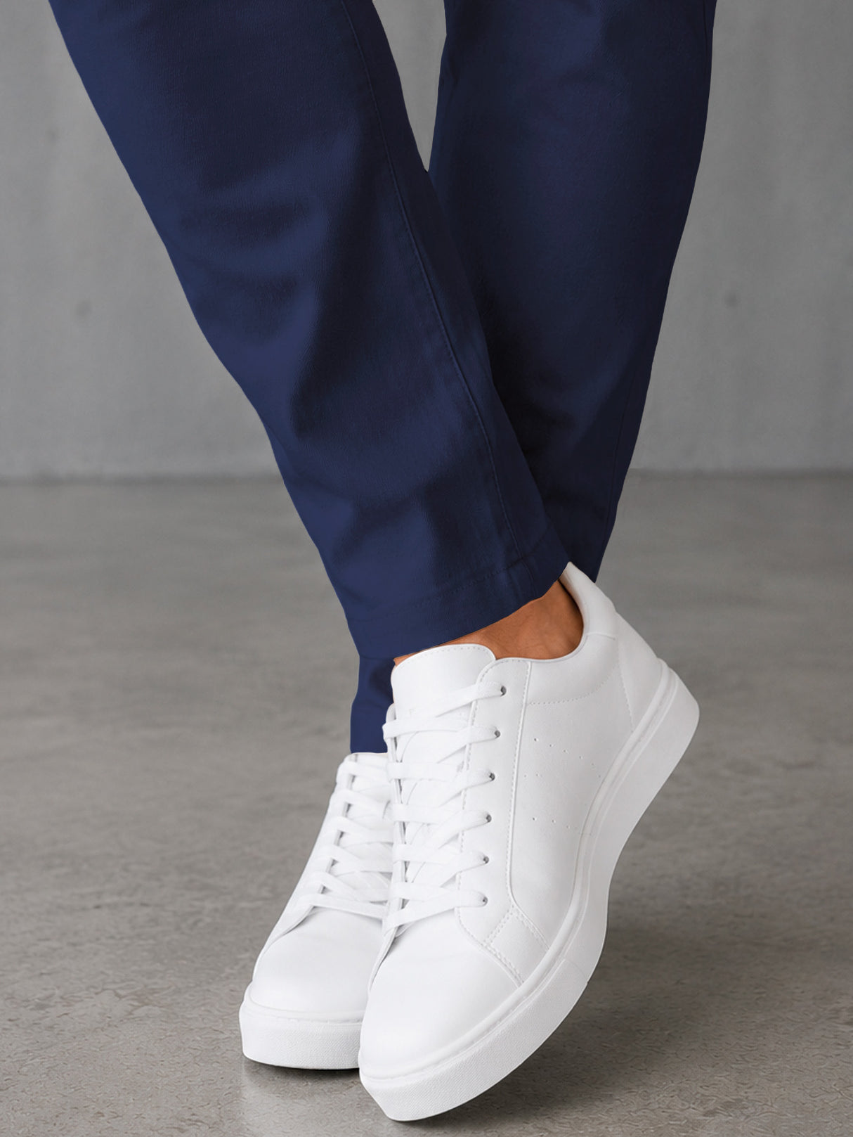 Pantalón De Vestir Casual Hombre Skinny Slim Fit Gabardina