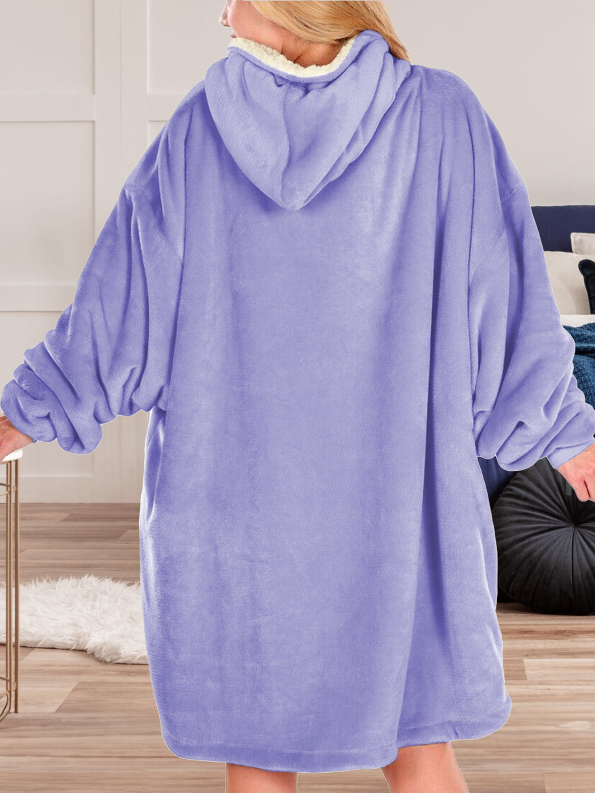 Sudadera Cobija Hoodie Con Capucha Afelpada Calientita Suave