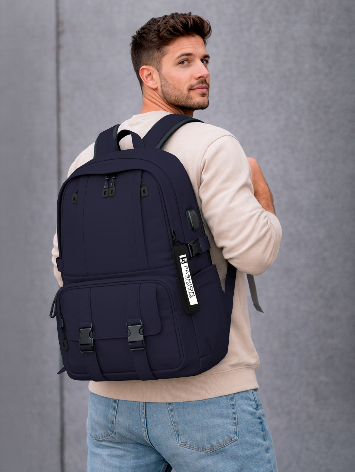 Mochila Impermeable, Mochila De Negocios, Backpack para Viajes