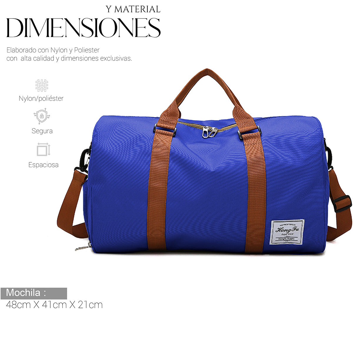 Maleta Deportiva Fitness Bag