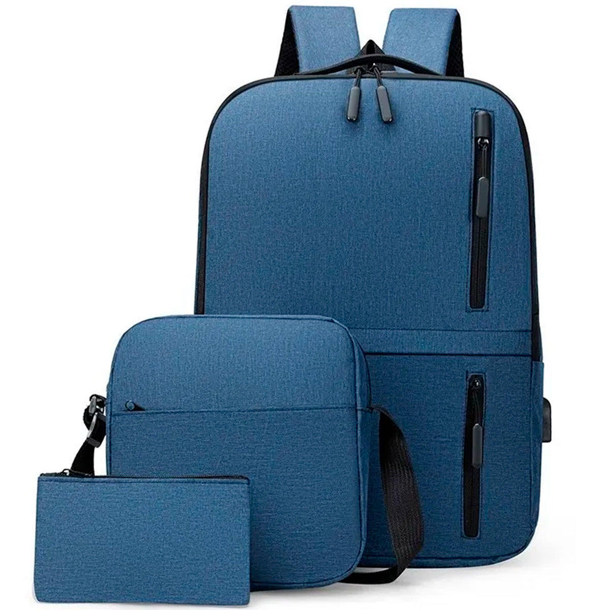 Set Mochila Backpack (3pzas)