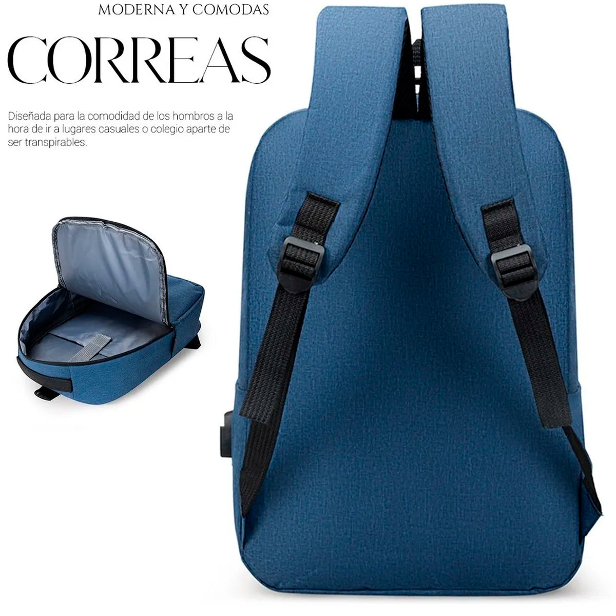 Set Mochila Backpack (3pzas)