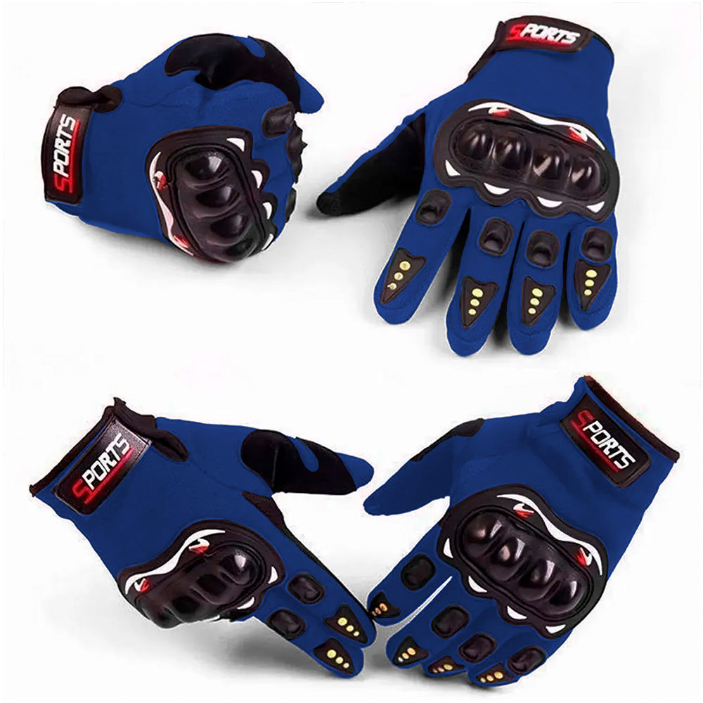 Guantes Con Proteccion Motociclista Anti Derrape Táctil