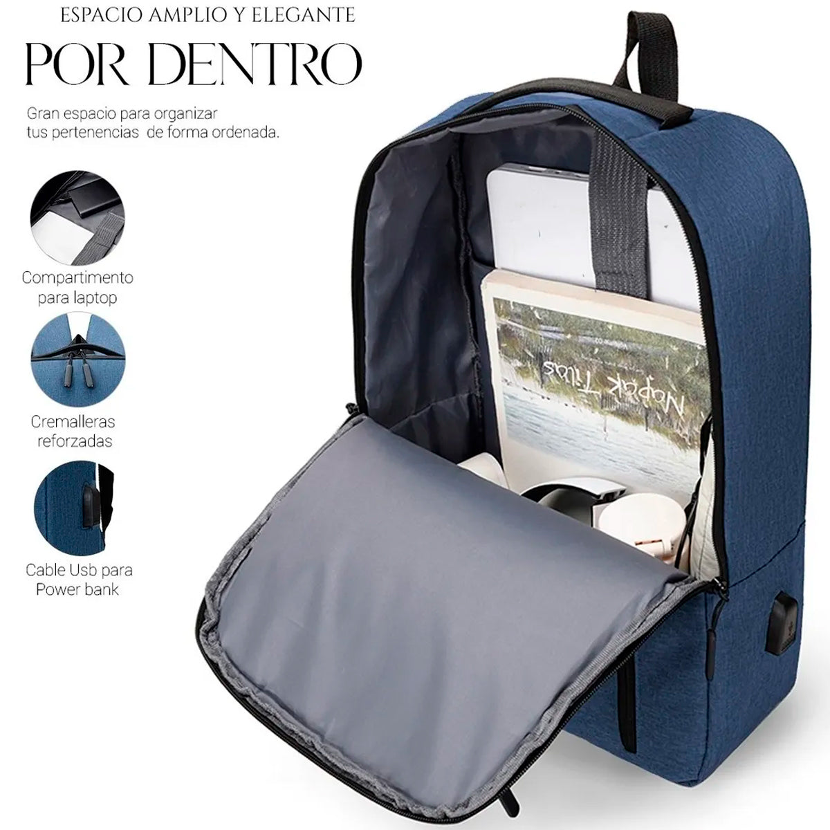 Set Mochila Backpack (3pzas)