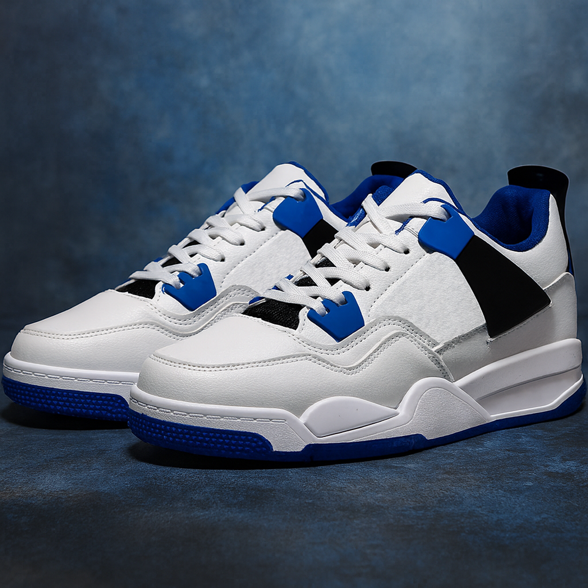 Tenis casual para hombre con un diseño urbano flexible y cómodo para el uso diario Zapatilla para hombre casual Transpirable Y Absorción con antideslizante con cierre clásico de agujetas