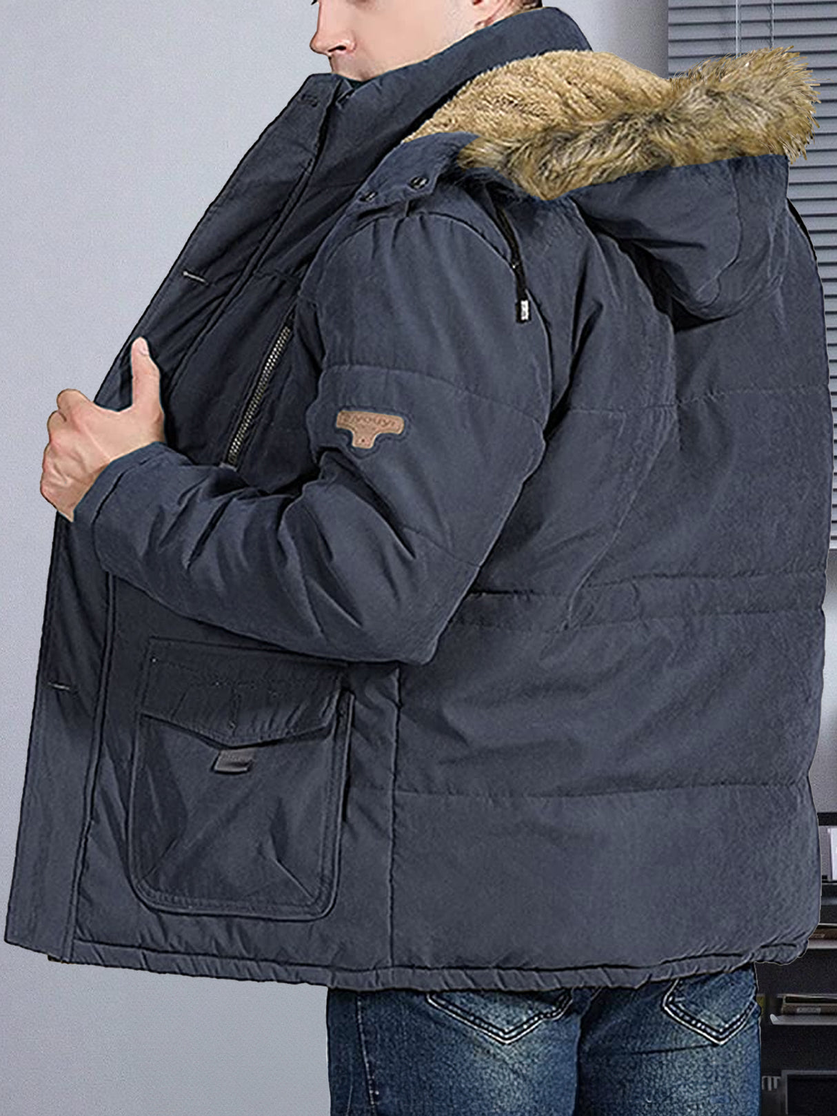 Chamarra Cazadora Hombre MAYOREO