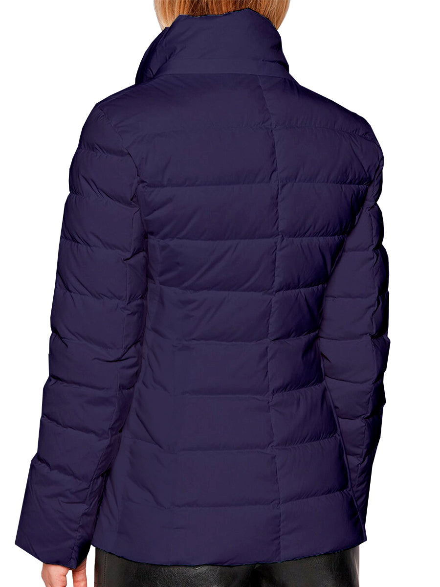 Chamarra Para Mujer Repelente Termico Con Gorro Desmontable