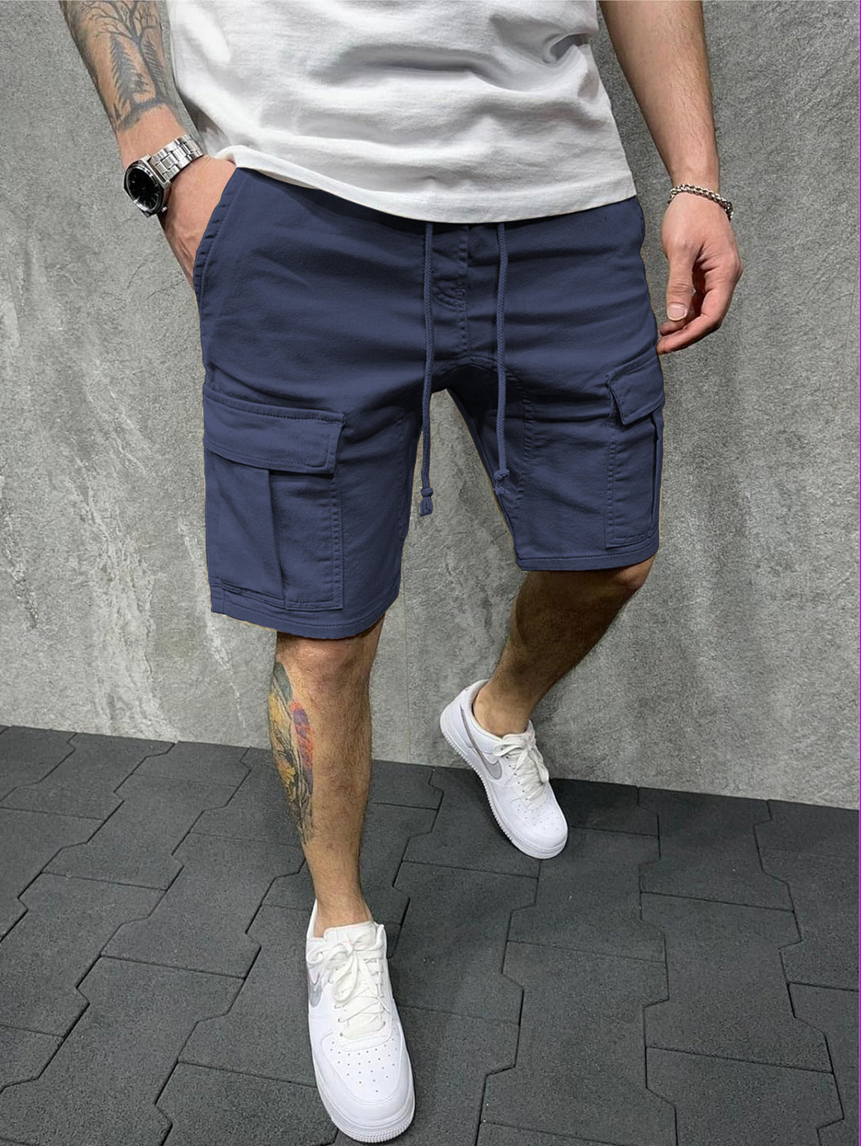 Pantalones Cortos Cargo Tacticos para Hombre Pantalon Short Senderismo Transpirable para Exteriores Mayoreo