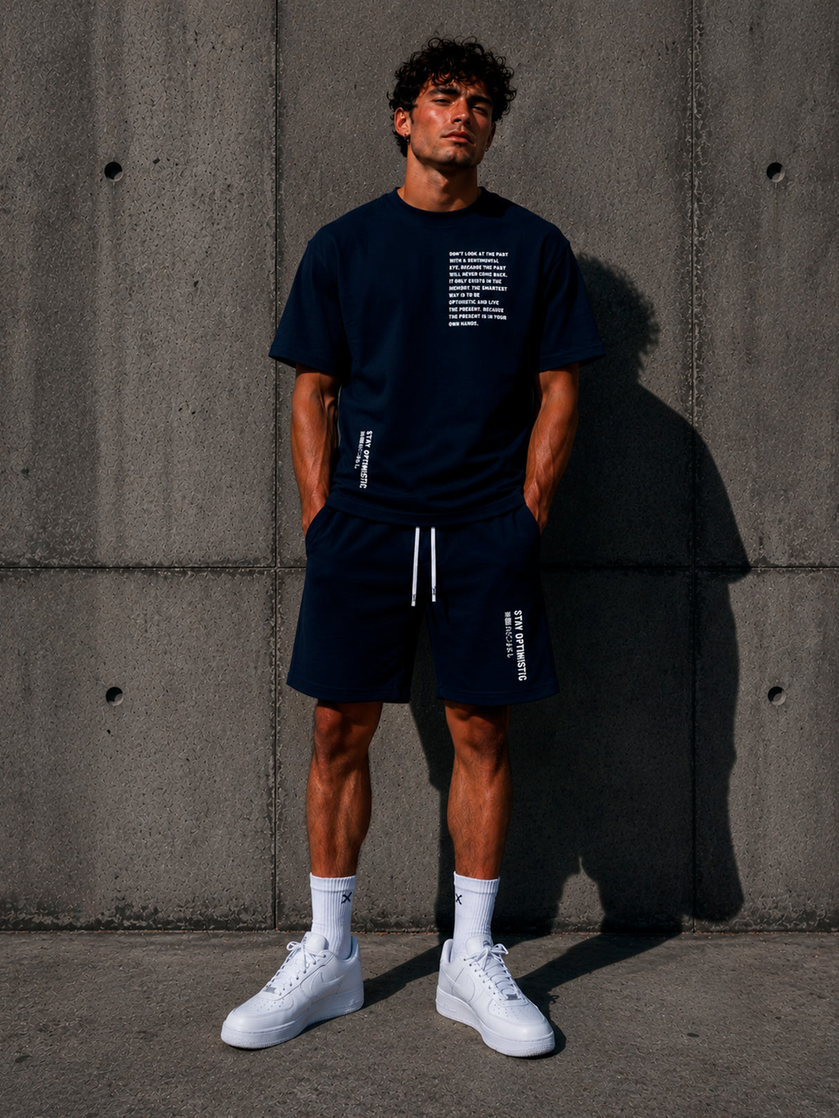 Conjuntos Deportivo Hombre Verano Playera Manga Corta