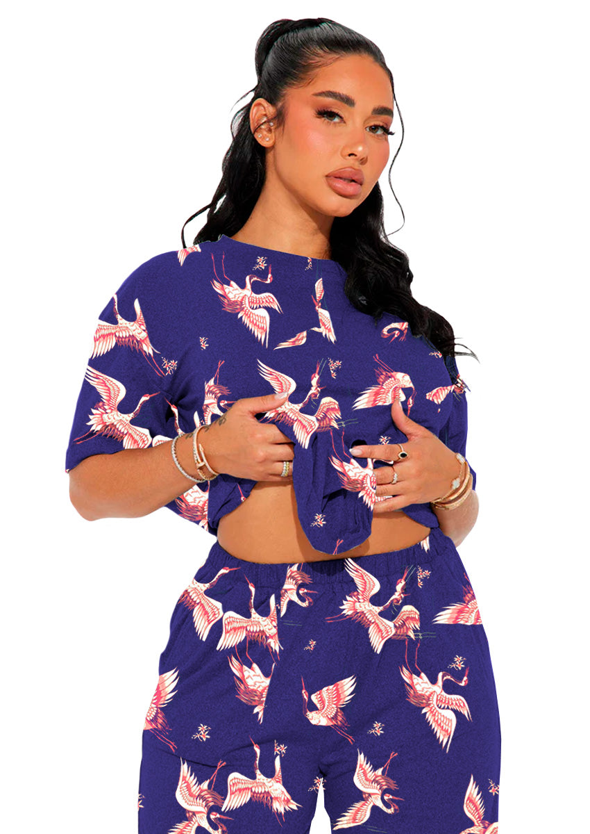 Set de Pijama para Mujer Conjunto Elegante Camisa Pantalon Suave para Descanso