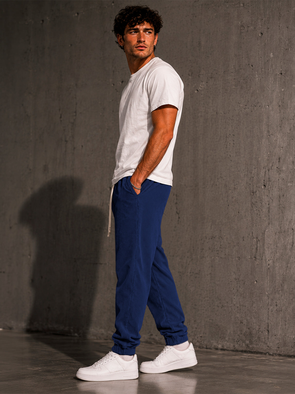 Pants Pantalon Pana Para Hombre Premium Jogger Comodo Casual
