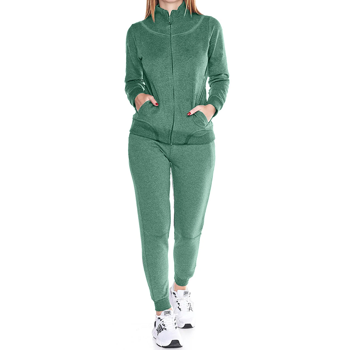 Conjunto Deportivo Pants Y Sudadera Para Dama 2 Piezas