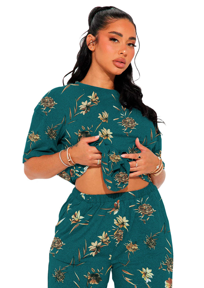 Set de Pijama para Mujer Conjunto Elegante Camisa Pantalon Suave para Descanso