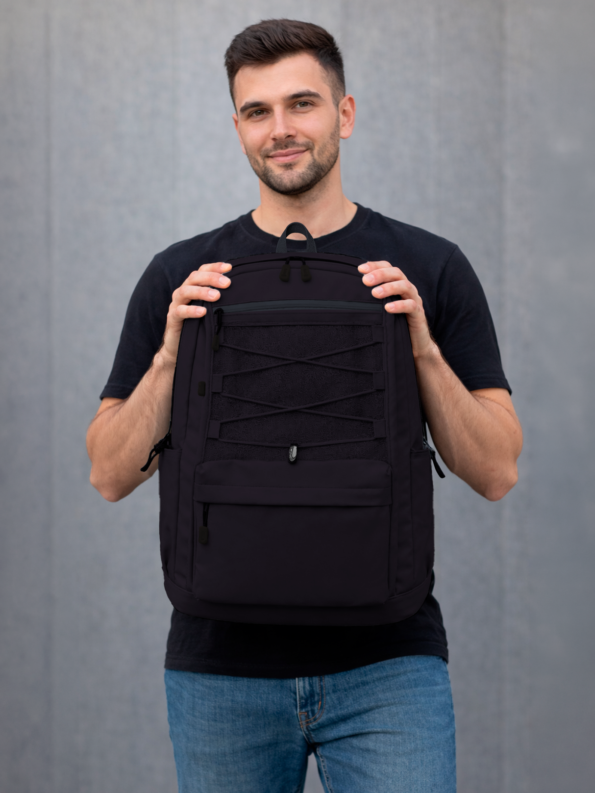 Mochila Backpack Vinipiel Contra Agua Para Viaje Usb Laptop Mayoreo
