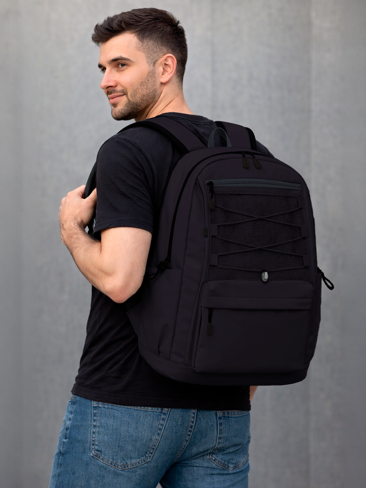 Mochila Backpack Vinipiel Contra Agua Para Viaje Usb Laptop Mayoreo