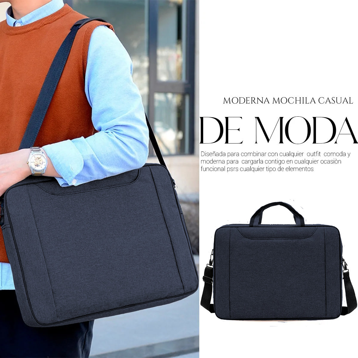 Maletín Ejecutivo Porta laptop Escolar