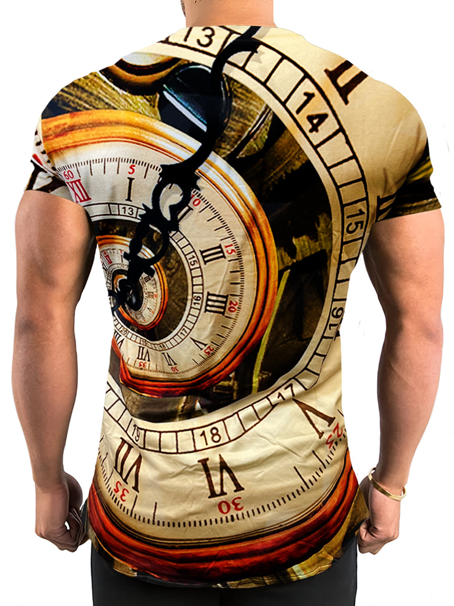 Playera Sublimada para Hombre Cuello Redondo Manga Corta