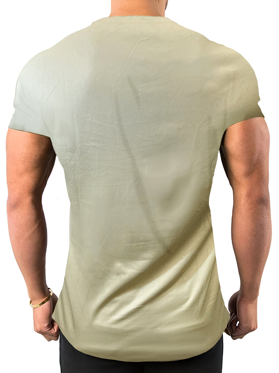 Playera Sublimada para Hombre Cuello Redondo Manga Corta