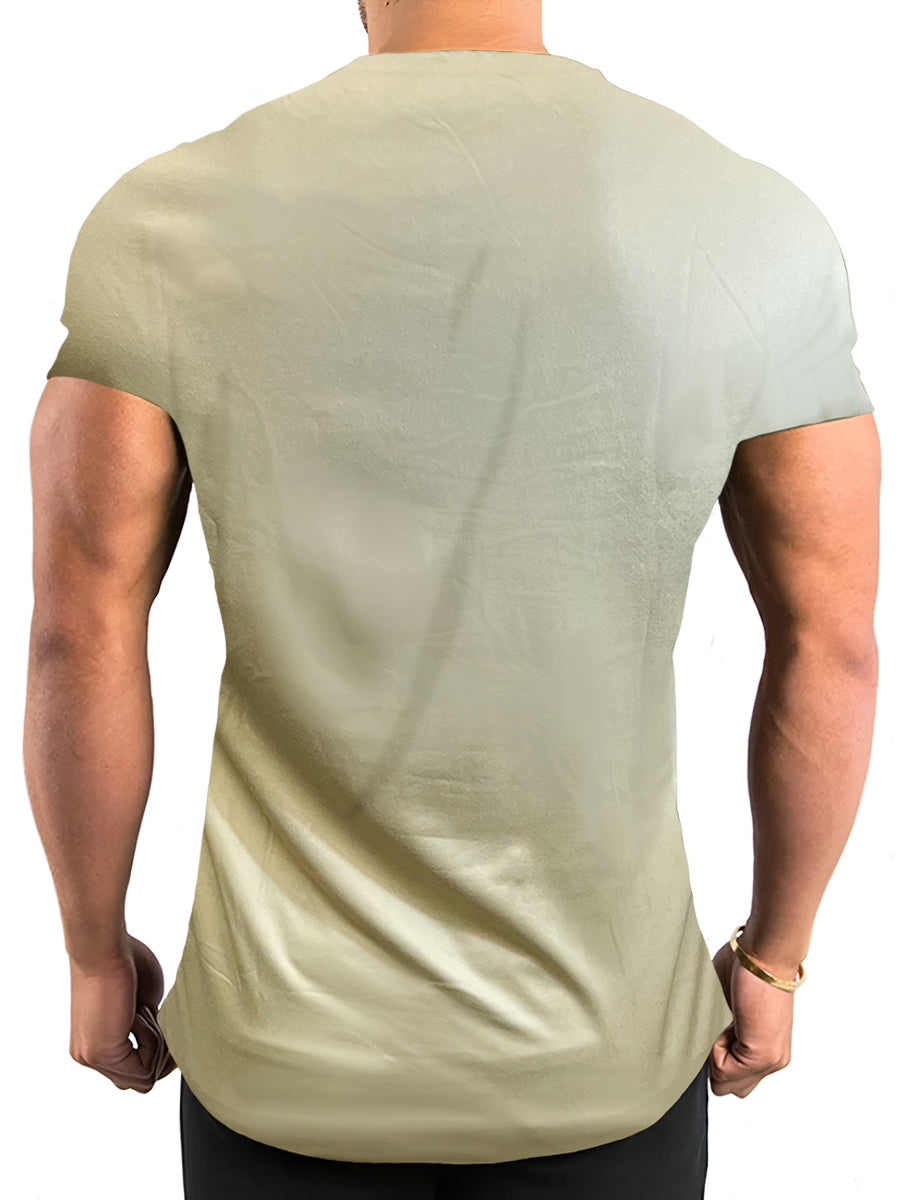 Playera Sublimada para Hombre Cuello Redondo Manga Corta