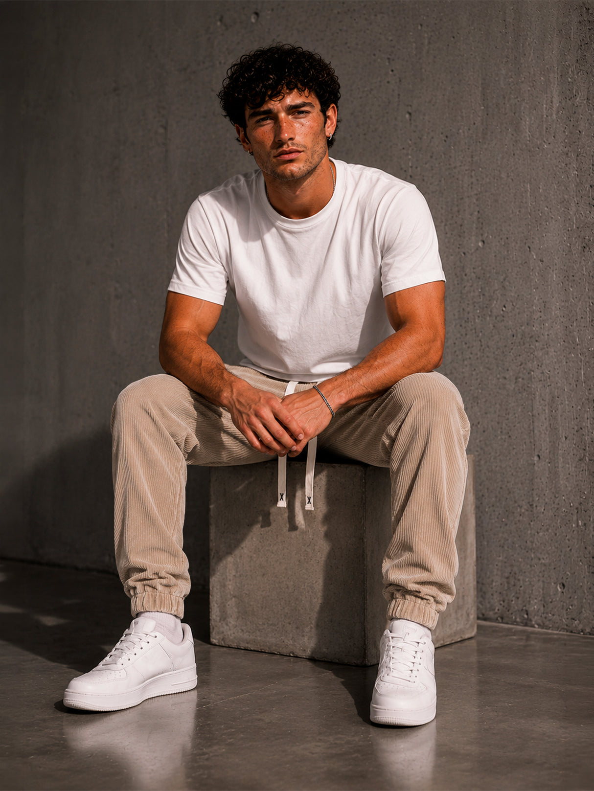 Pants Pantalon Pana Para Hombre Premium Jogger Comodo Casual