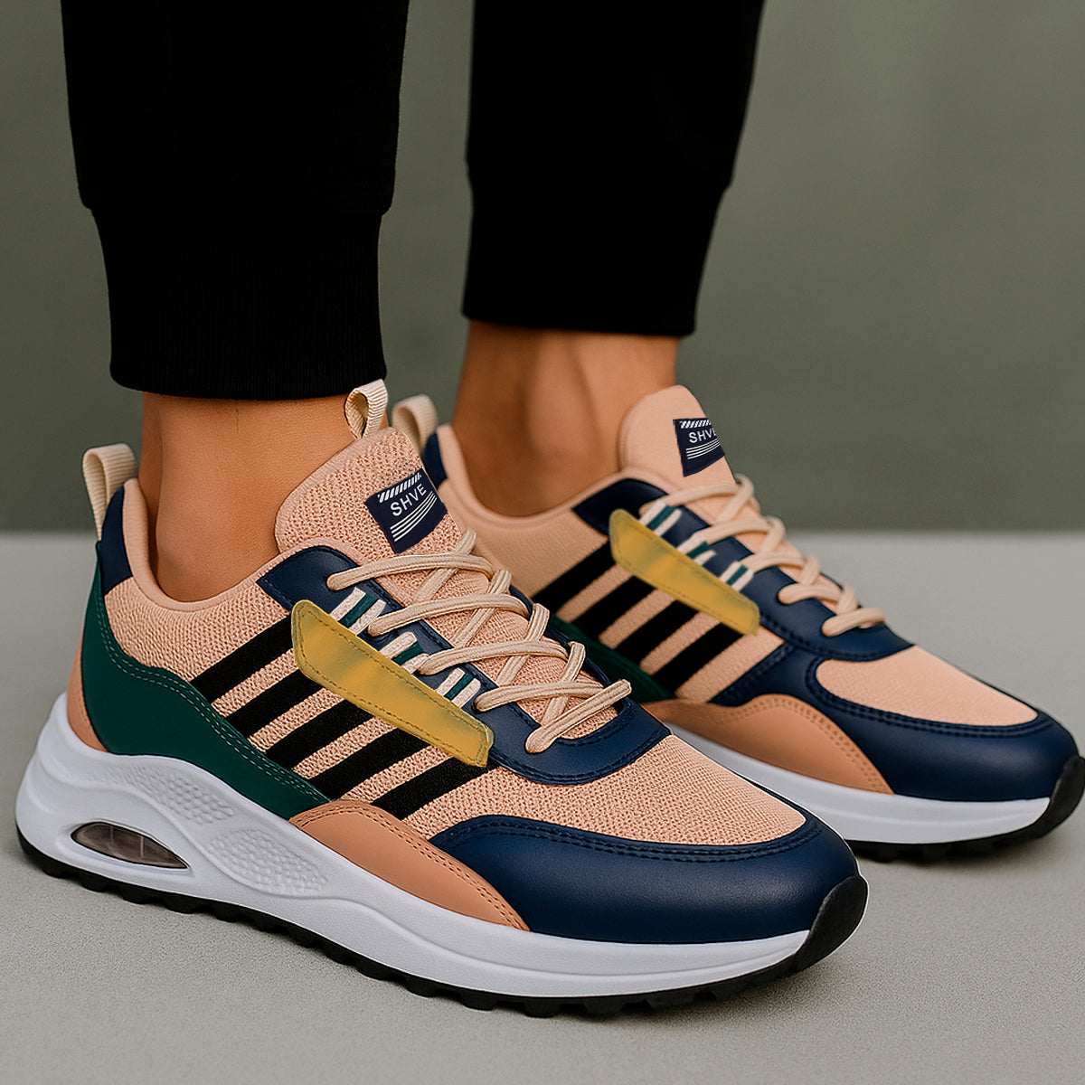 Tenis Deportivo para Hombre Casual con Suela Antideslizante Cierre Clásico de Agujeta Zapatilla para Hombre