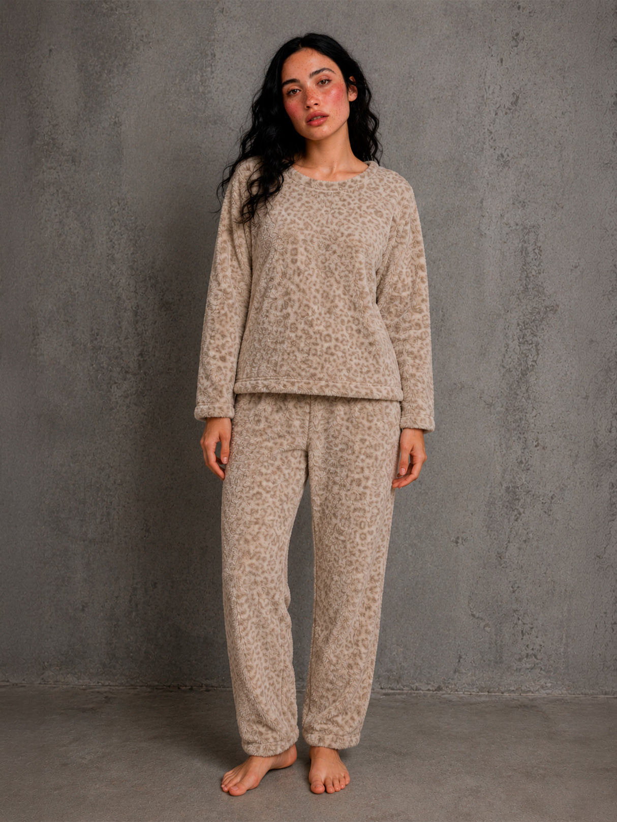 Pijama Para Mujer Conjunto 2 Piezas Elegante invierno
