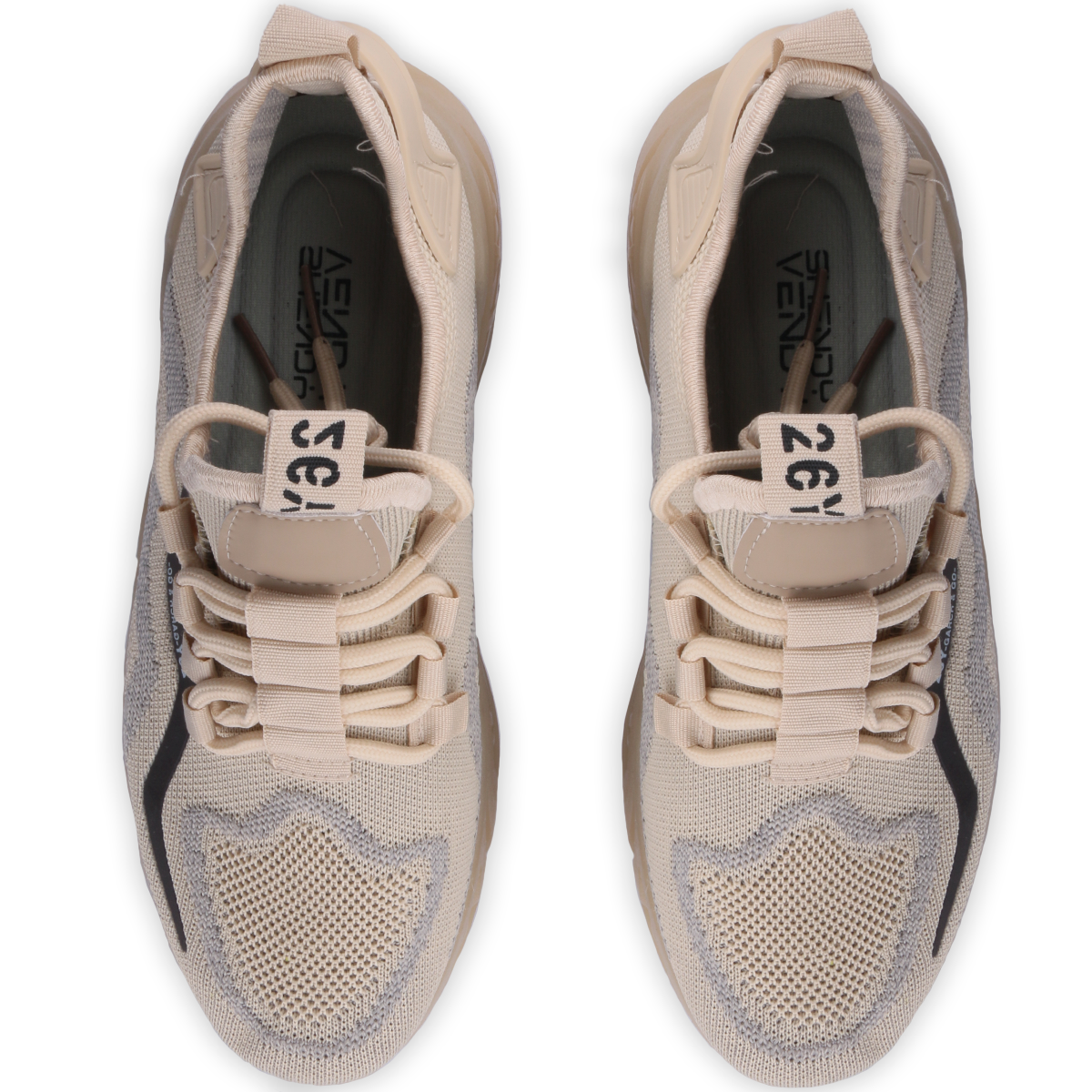 Zapato para hombre con suele resistente al impacto, Zapatilla de uso deportivo con suela ligera y transpirable, Tenis deportivo para hombre con cordones de moda