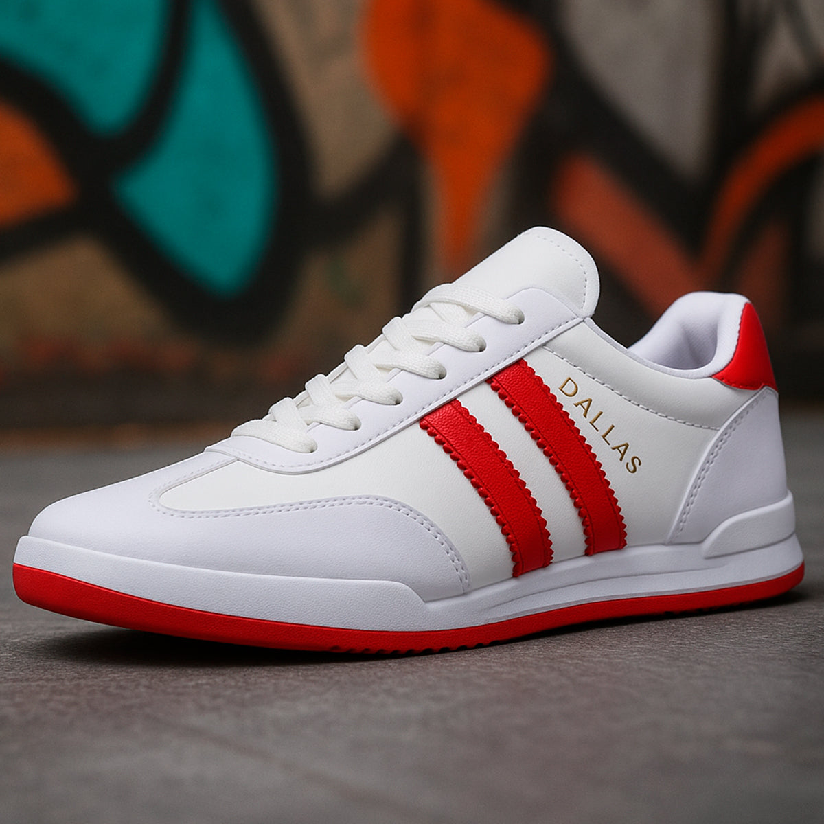 Tenis para hombre con un diseño casual con suela antideslizante Zapatilla para hombre con cierre clásico de agujeta versátil para cualquier ocasión