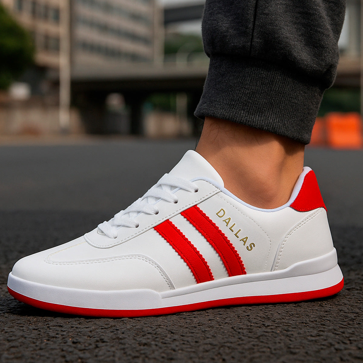 Tenis para hombre casual con un diseño adaptable para cualquier ocasión con suela antideslizante Zapatilla para hombre con cierre clásico de agujeta versátil para cualquier ocasión