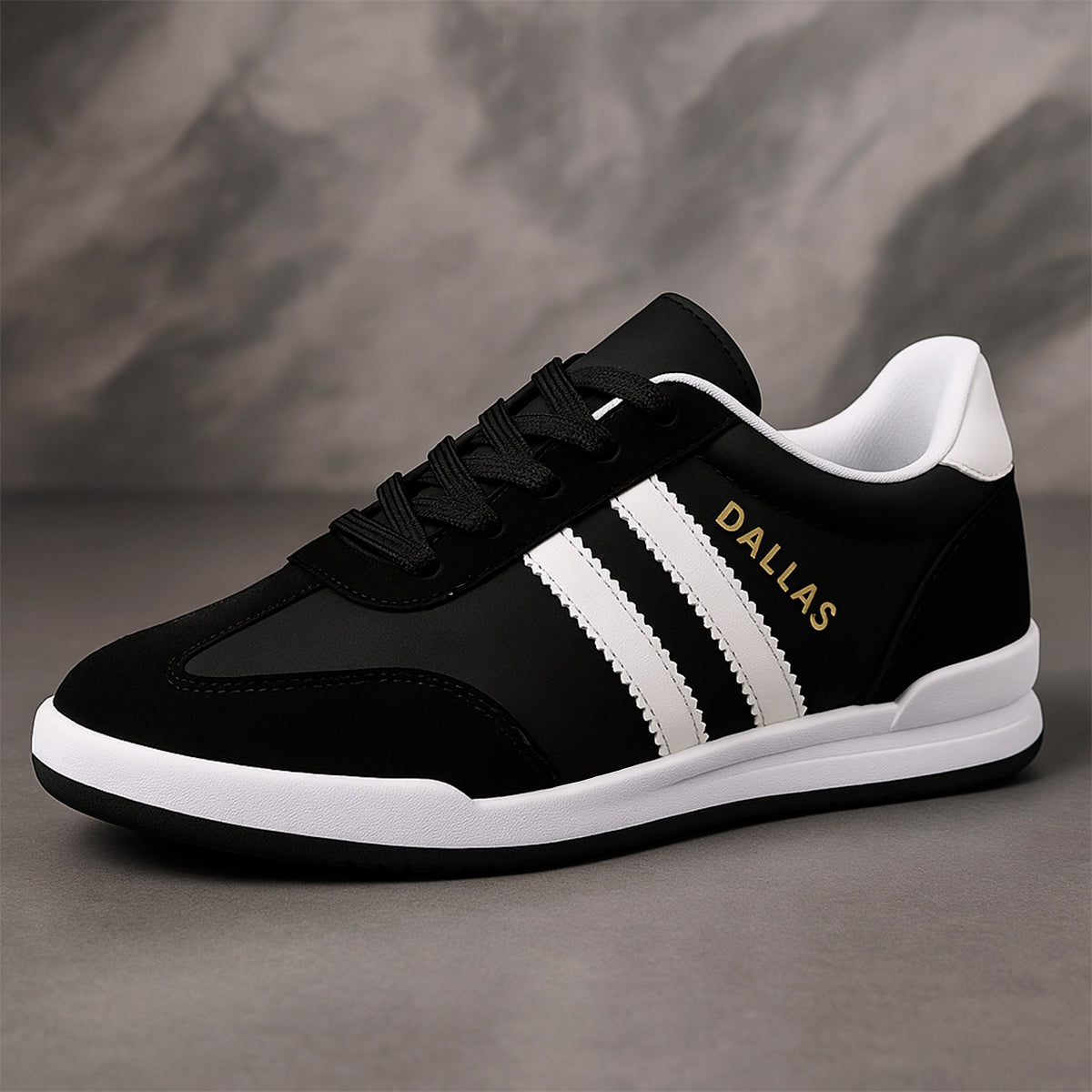 Tenis para hombre casual con un diseño adaptable para cualquier ocasión con suela antideslizante Zapatilla para hombre con cierre clásico de agujeta versátil para cualquier ocasión