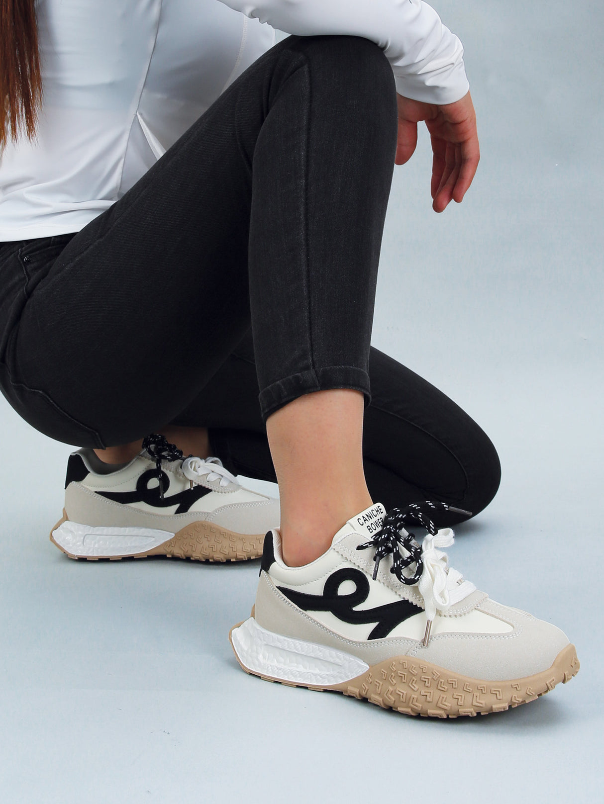 Tenis Mujer Plataforma Sneakers Antideslizante Estilo Casual