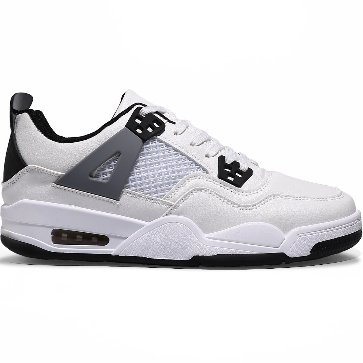 Zapatos deportivos casuales para hombre, Zapatos de tenis con cordones antideslizantes que absorven los golpes, Zapatos livianos transpirables comodos para correr de estilo urbano