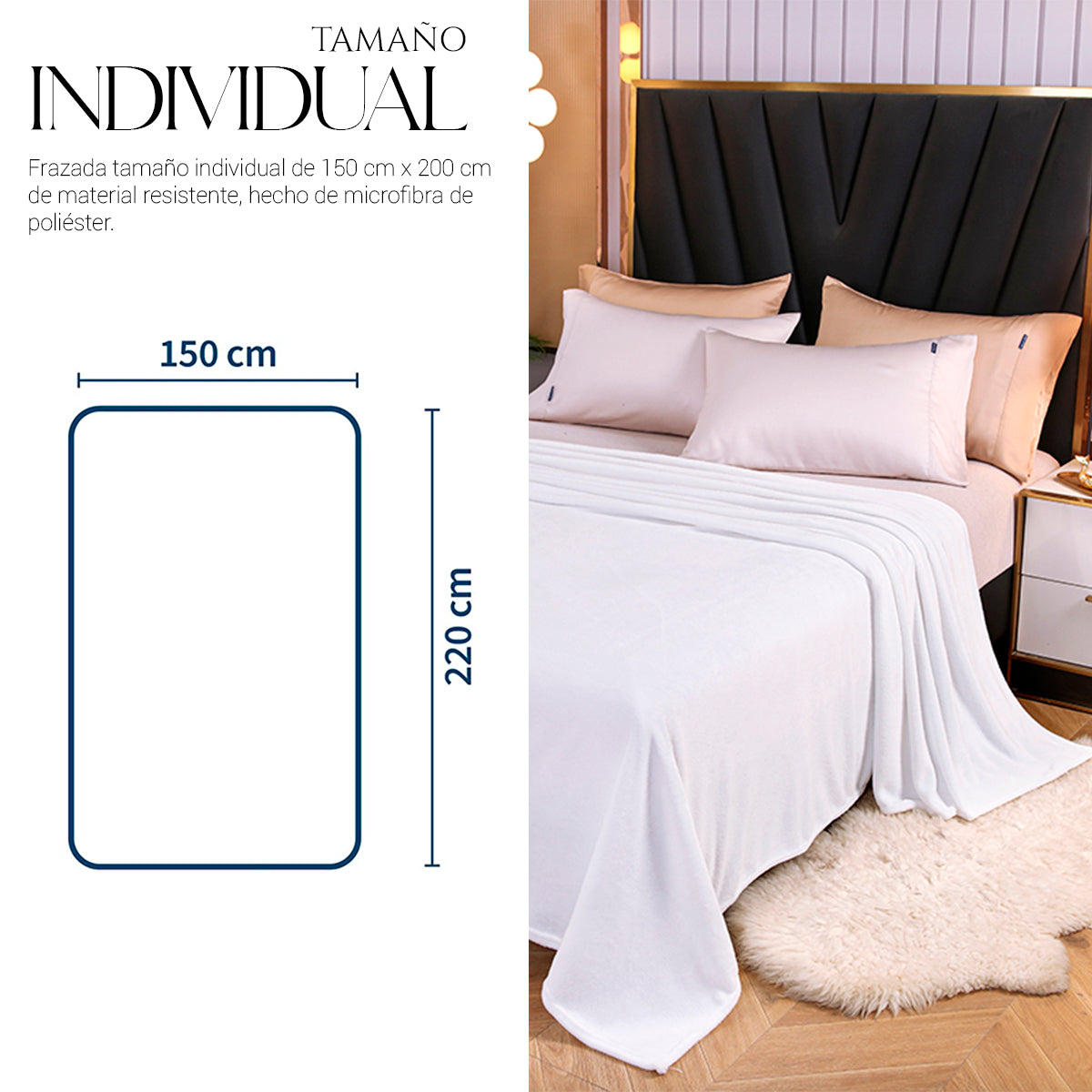 Frazada Suave Excelente Calidad
