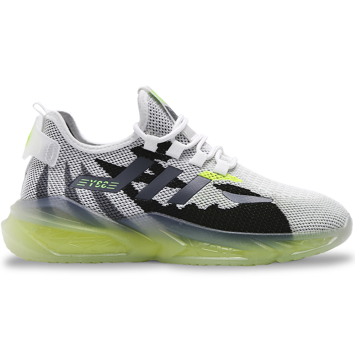 Zapatos transpirables casuales para entrenamiento de suela gruesa Zapatos deportivos para hombre ligeros antideslizantes