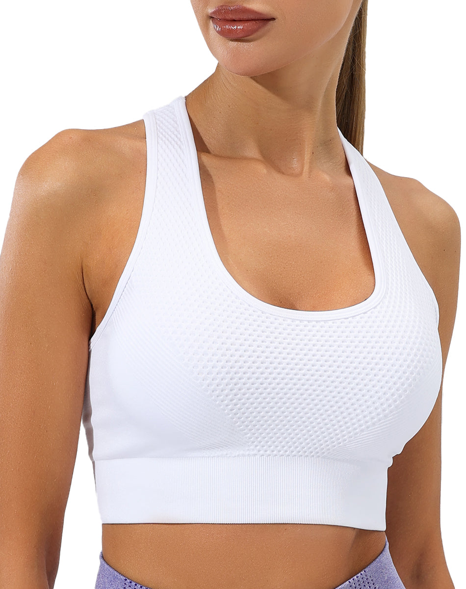 Crop Top Deportivo Para Mujer Push Up Katiusha Sport