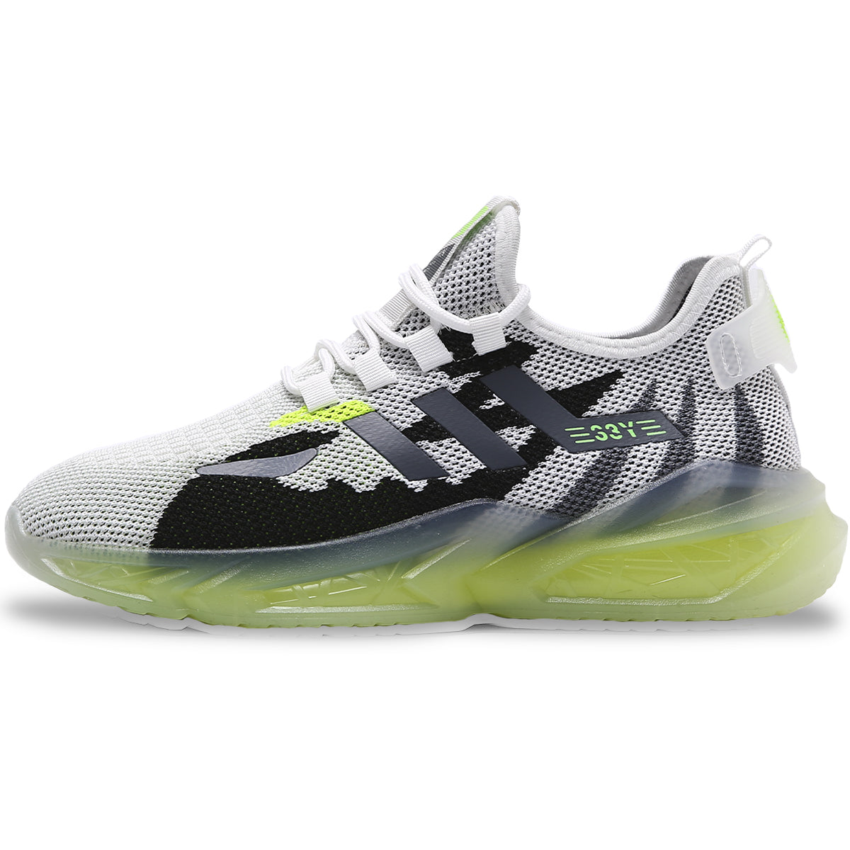 Zapatos transpirables casuales para entrenamiento de suela gruesa Zapatos deportivos para hombre ligeros antideslizantes