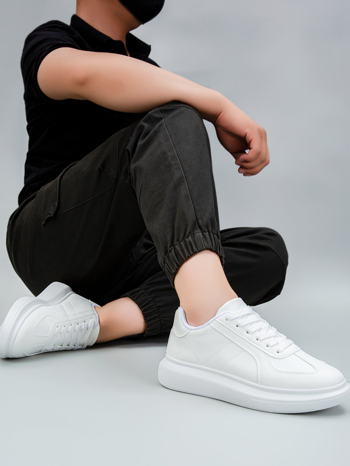 Tenis Para Hombre Sneakers Casuales de Plataforma Comodos De Moda
