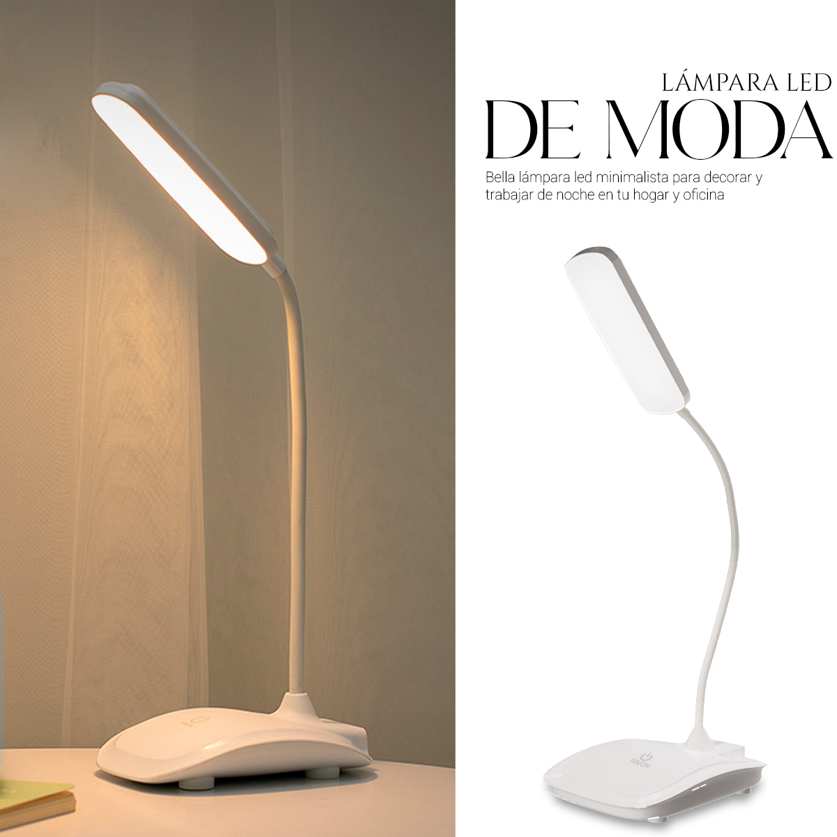 Lámpara Led Para Escritorio