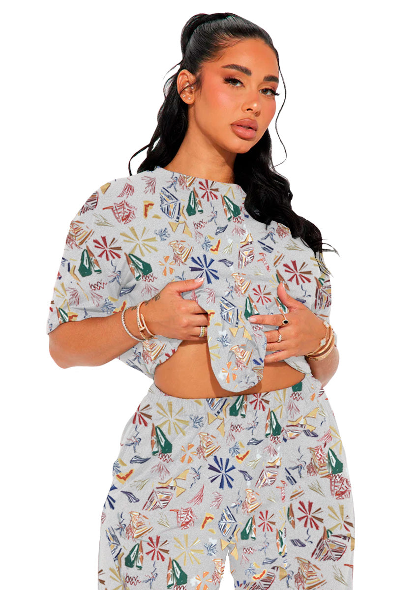 Set de Pijama para Mujer Conjunto Elegante Camisa Pantalon Suave para Descanso