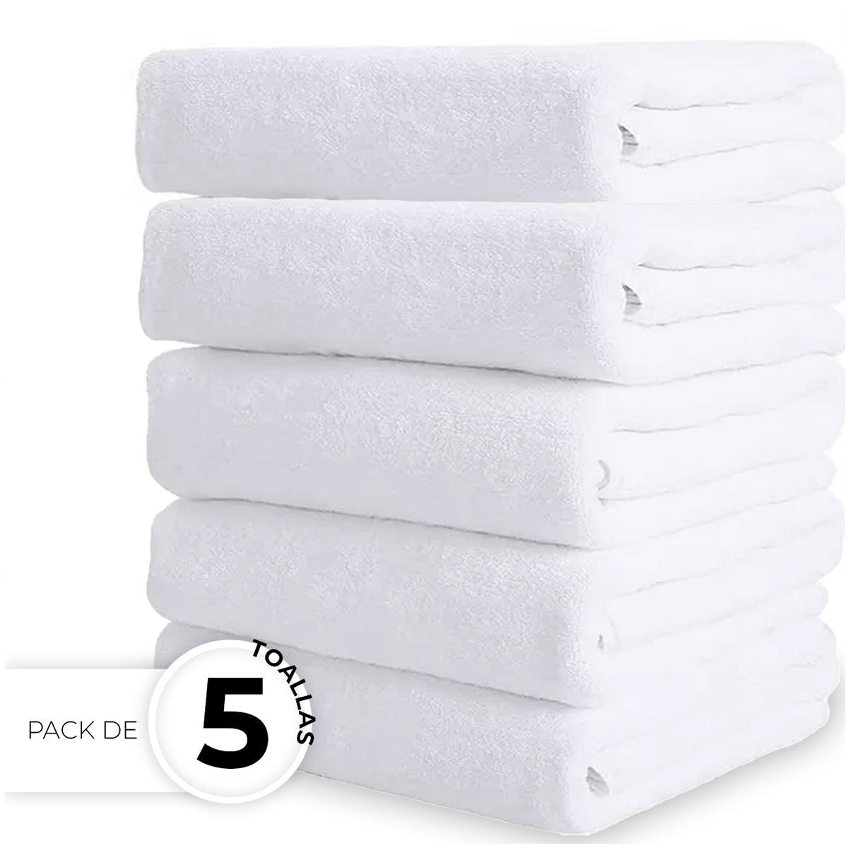 Toalla De Baño Grande Completo 100% Algodón Suave