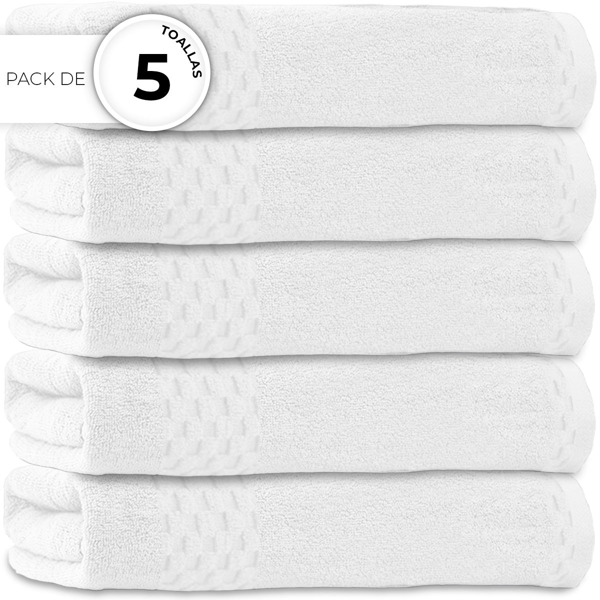 Toalla De Baño Grande Completo 100% Algodón Suave