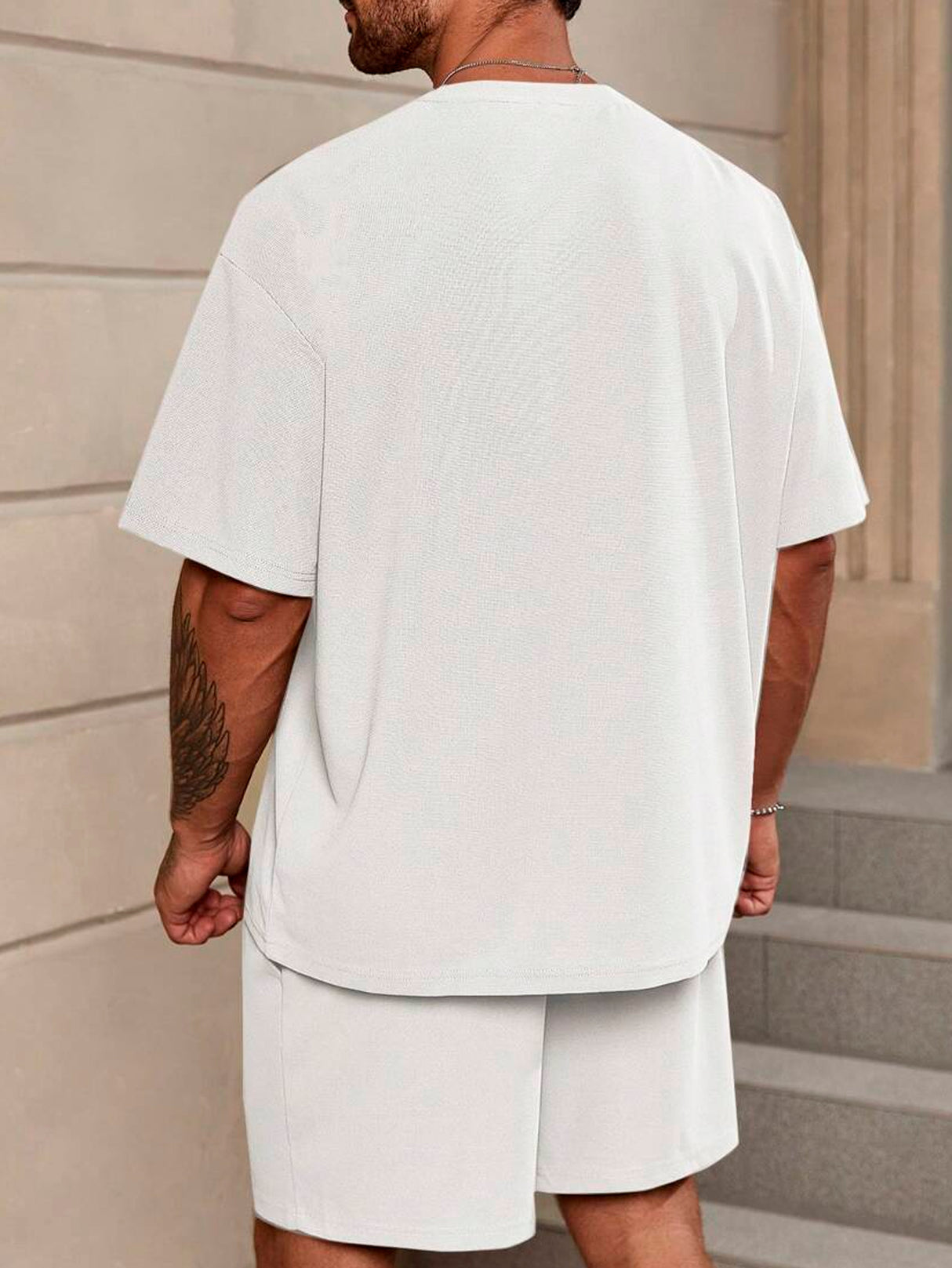 Conjunto Deportivo para Hombre Playera Deportiva y Short Transpirable de Entrenamiento Mayoreo