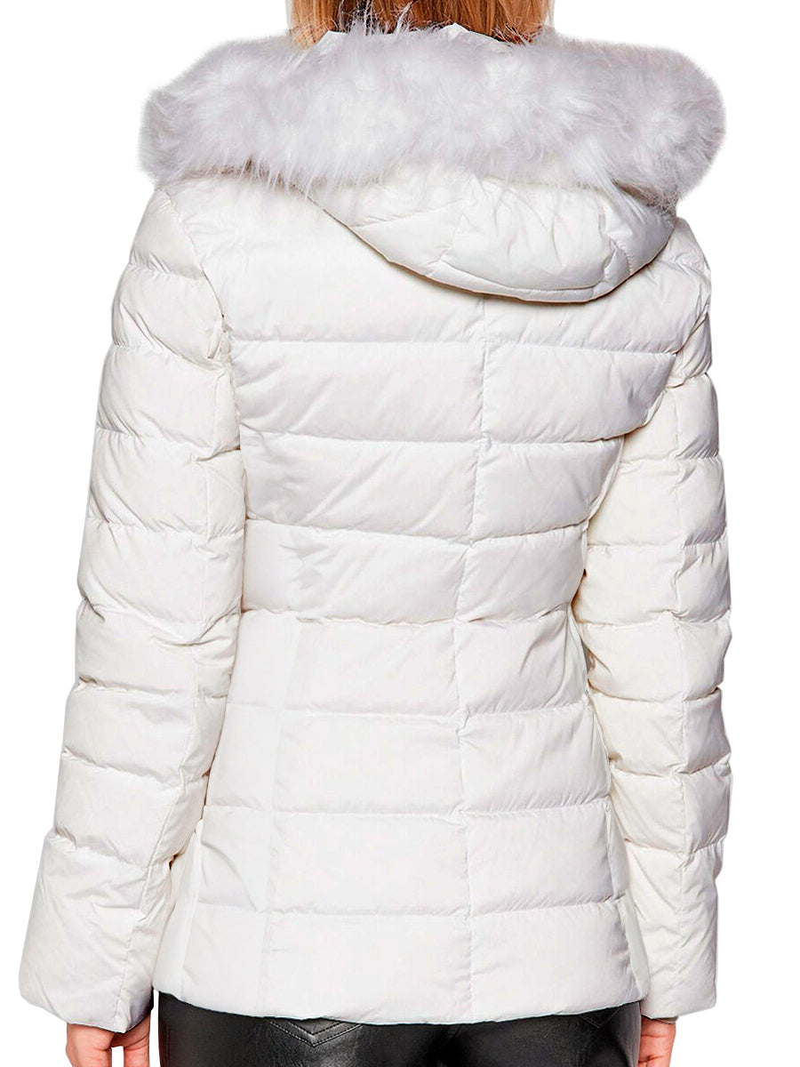 Chamarra Para Mujer Repelente Termico Con Gorro Desmontable