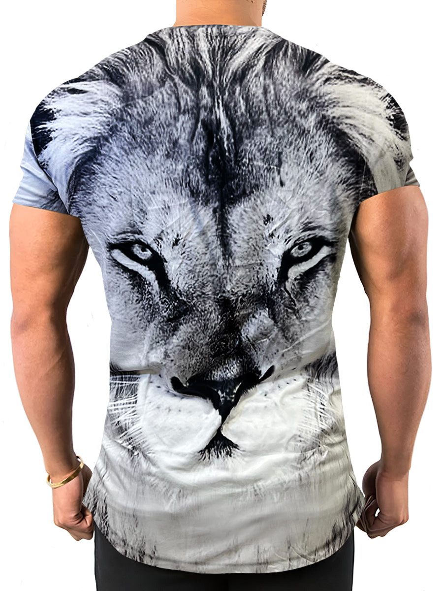 Playera Sublimada para Hombre Cuello Redondo Manga Corta