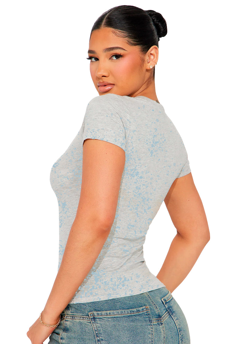 Playera para Dama Estampada Shendy Vendy X Stitch