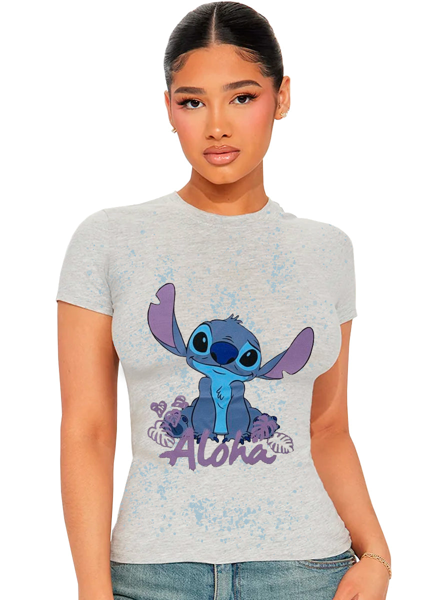 Playera para Dama Estampada Shendy Vendy X Stitch